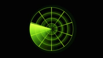 扫描雷达带通道