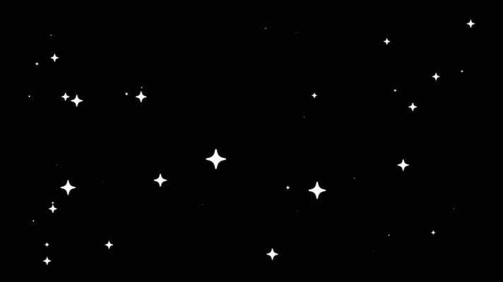 卡通闪光特效视频带通道