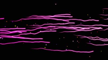 唯美粒子线条视频