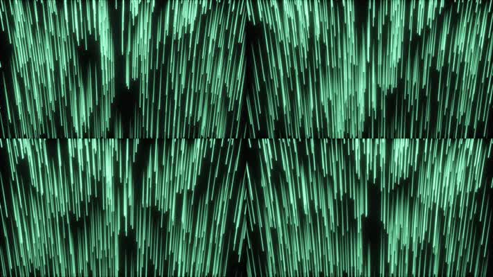绿色粒子光流背景