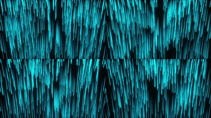 青色粒子光流背景