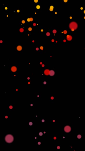 抖音快手小红书彩色粒子飘落小视频