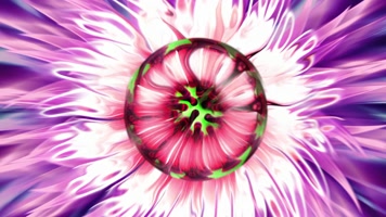 浪漫花朵花纹变幻舞台背景