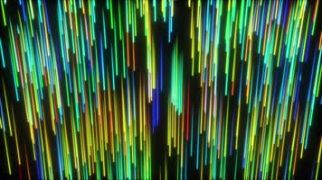 彩色光流粒子视频背景
