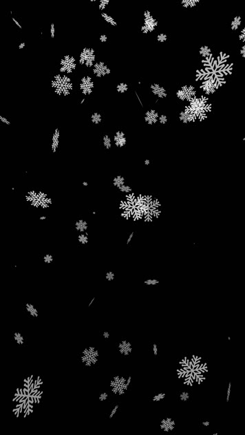 抖音快手小红书雪花飘落小视频