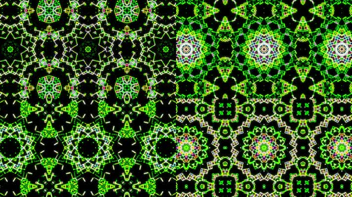 彩色pop万花筒舞台背景