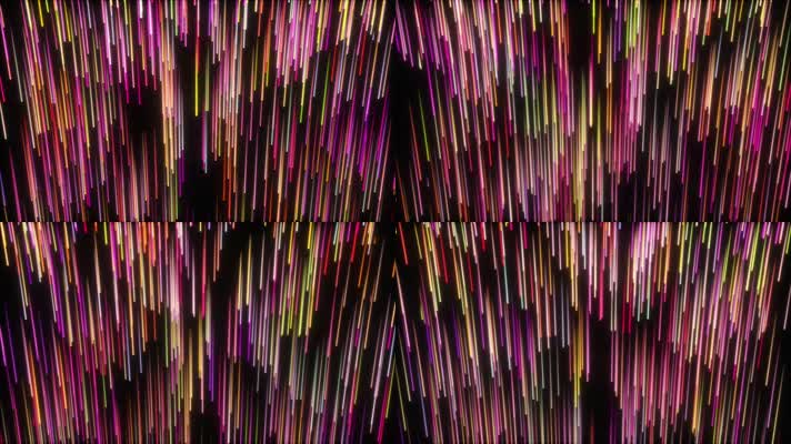 彩色粒子光流背景