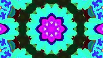 时尚花纹舞台背景