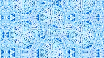 蓝色纹理万花筒舞台背景