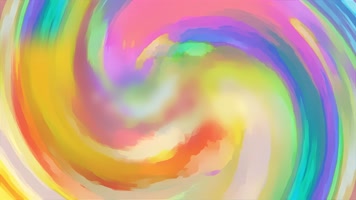 唯美彩虹螺旋色彩流动背景