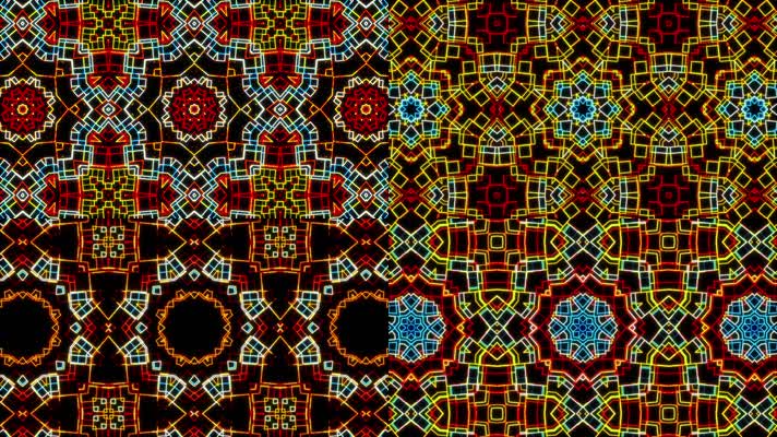 简约pop元素变幻动感节奏视频