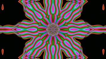 五彩花纹花朵背景