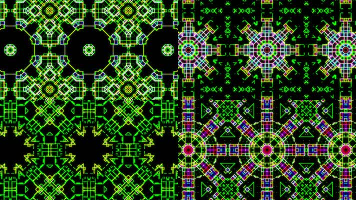 炫彩pop万花筒气氛酒吧视频