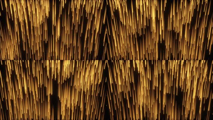 橙色粒子光流背景