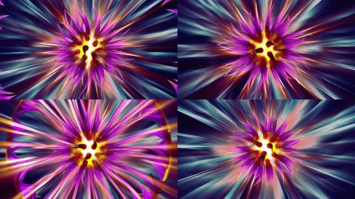 浪漫大气花纹舞台背景