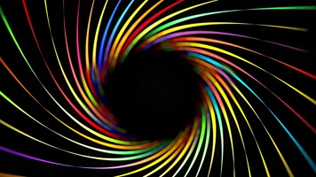 五彩螺旋线背景