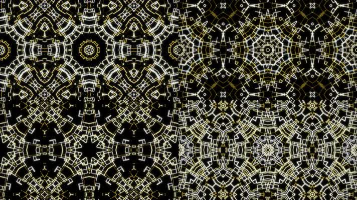 时尚pop万花筒led舞台背景