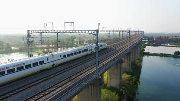 高铁 动车 和谐号 复兴号(23组镜）