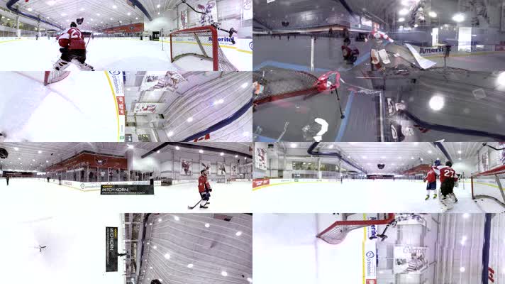 N049-4K冰球比赛全景视频