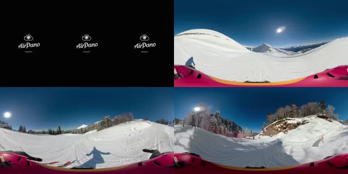 N0165-4K高山滑雪全景视频 (2)