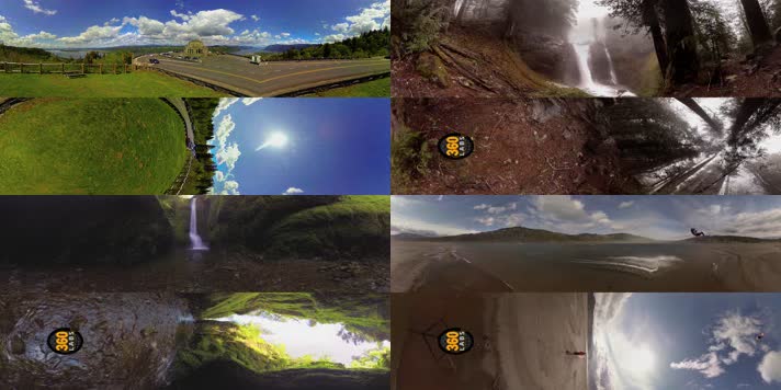 N0168-4K哥伦比亚自然风光全景视频