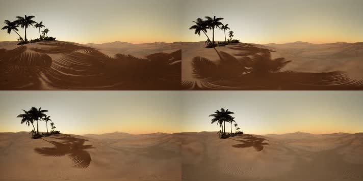 N0438-4K沙漠全景视频