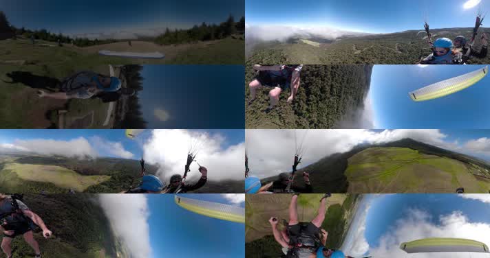 N0476-4K跳伞全景视频
