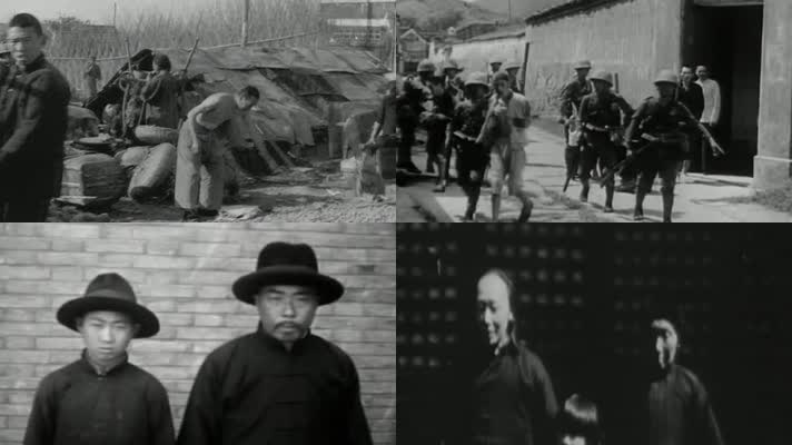 30年代日本侵略中国历史影像