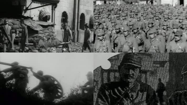 30年代日本侵略中国历史影像7