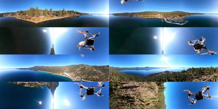 N0373-4K美丽湖泊全景视频