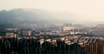 九江胜利塔浔阳江八里湖宣传片航拍城市风光