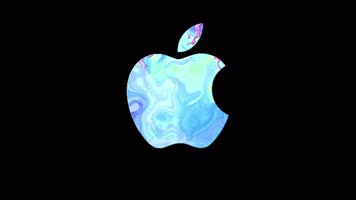 动态流体苹果图标