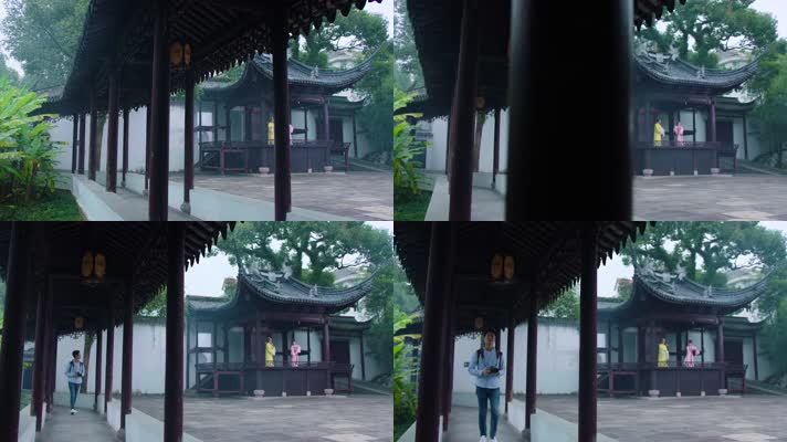 旅游 古城 采风 拍照 戏曲 湖心桥 