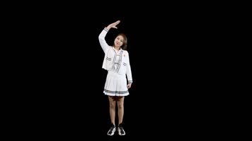 全息美女投影全息舞蹈裸眼3D抖音热舞带透明