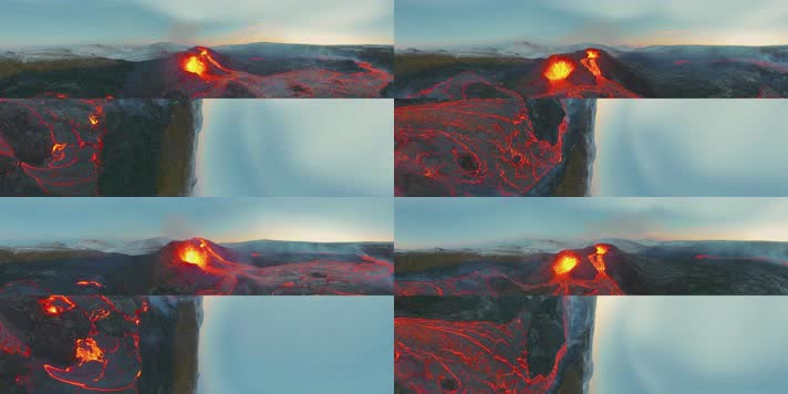N0801-8K火山喷发全景视频 (2)