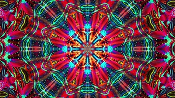 万花筒闪烁舞台背景