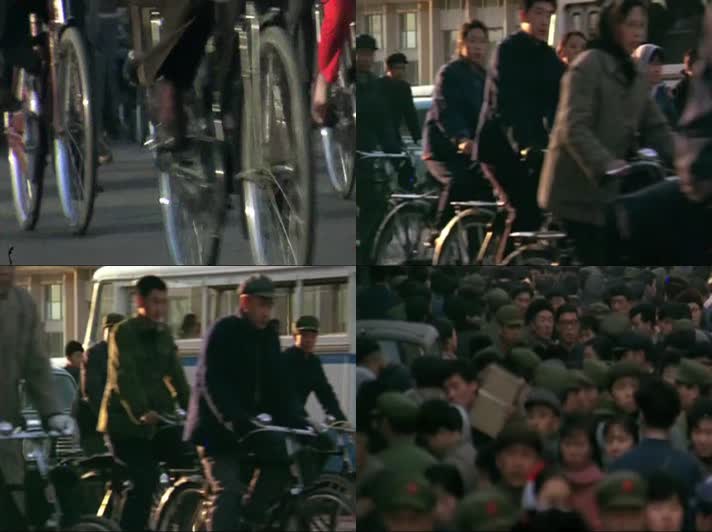 80年代中国改革开放社会历史影像视频1