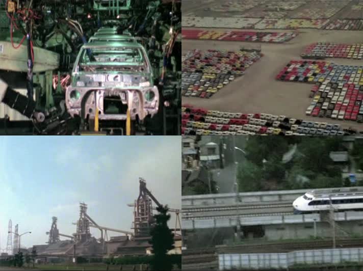 80年代中国改革开放工业发展历史影像视频