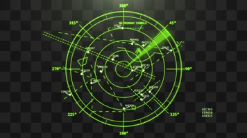飞机雷达-alpha通道