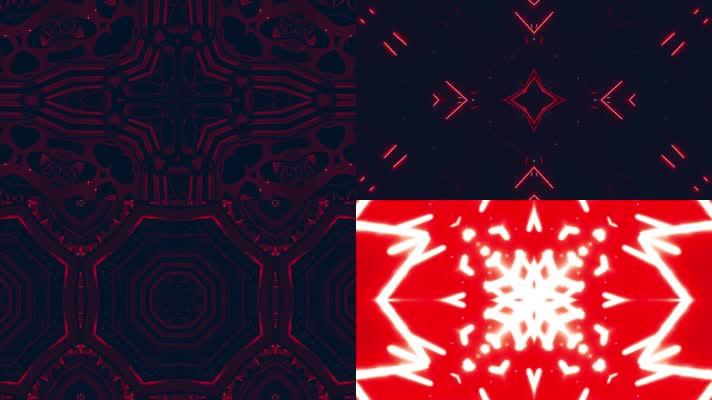 万花筒变幻舞台背景