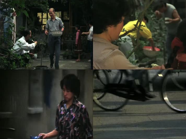 80年代北京胡同生活历史影像视频
