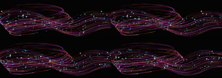 粒子河流通道合成