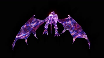 粒子龙合成素材