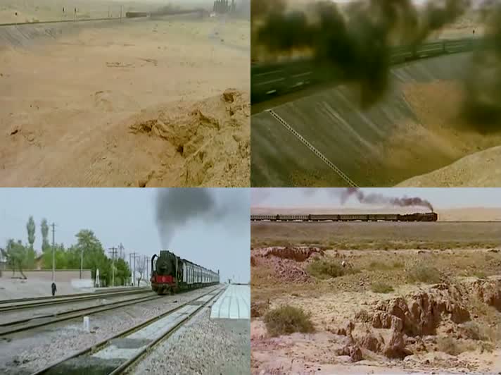 80年代燃煤火车视频17
