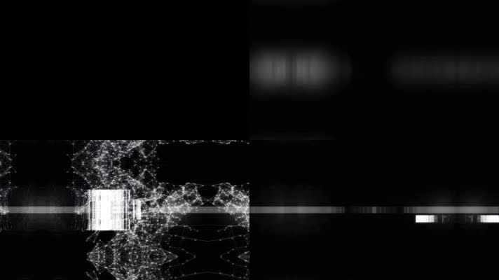 黑白炫酷欧美嗨爆全场VJ光线秀舞台背景