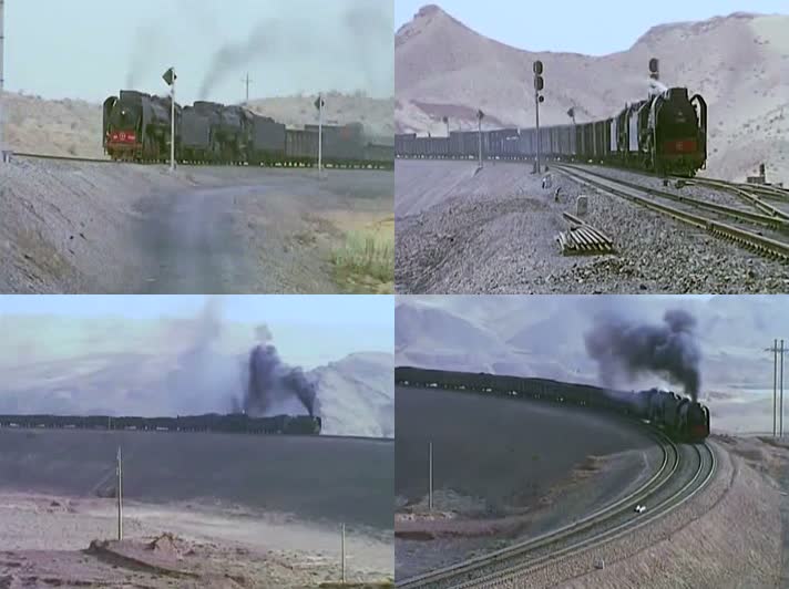 80年代燃煤火车视频20