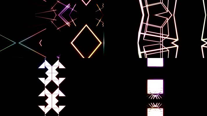 炫酷舞台酒吧夜店背景