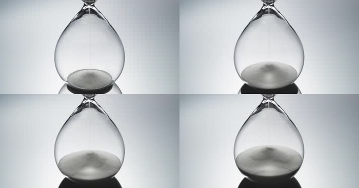 沙漏-漏沙过程-延时