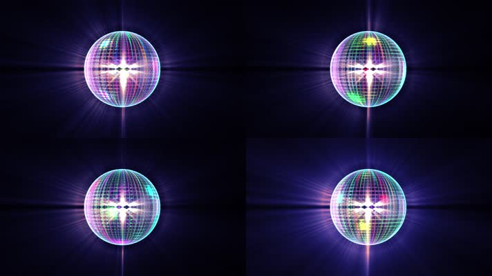 酒吧灯球背景05舞台背景