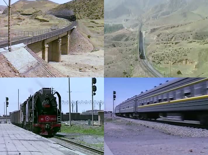 80年代燃煤火车视频9